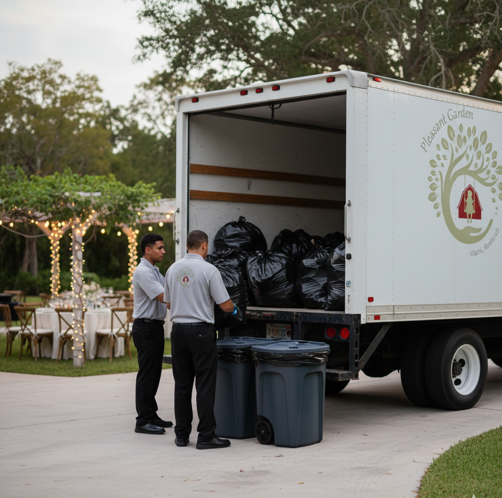 Trash Truck Pick Up